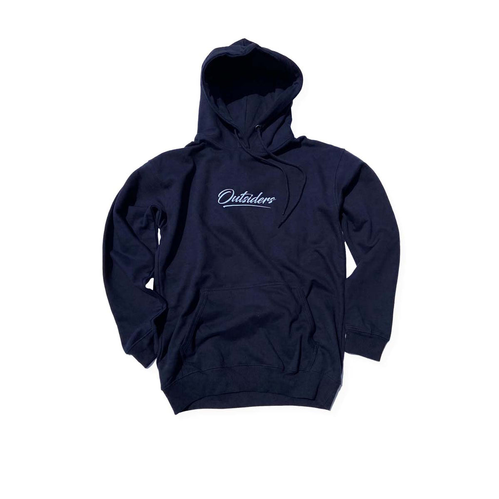 Outsiders Classic Logo Hoodie Navy / White Outsiders NY