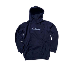 Outsiders Classic Logo Hoodie - Navy / White