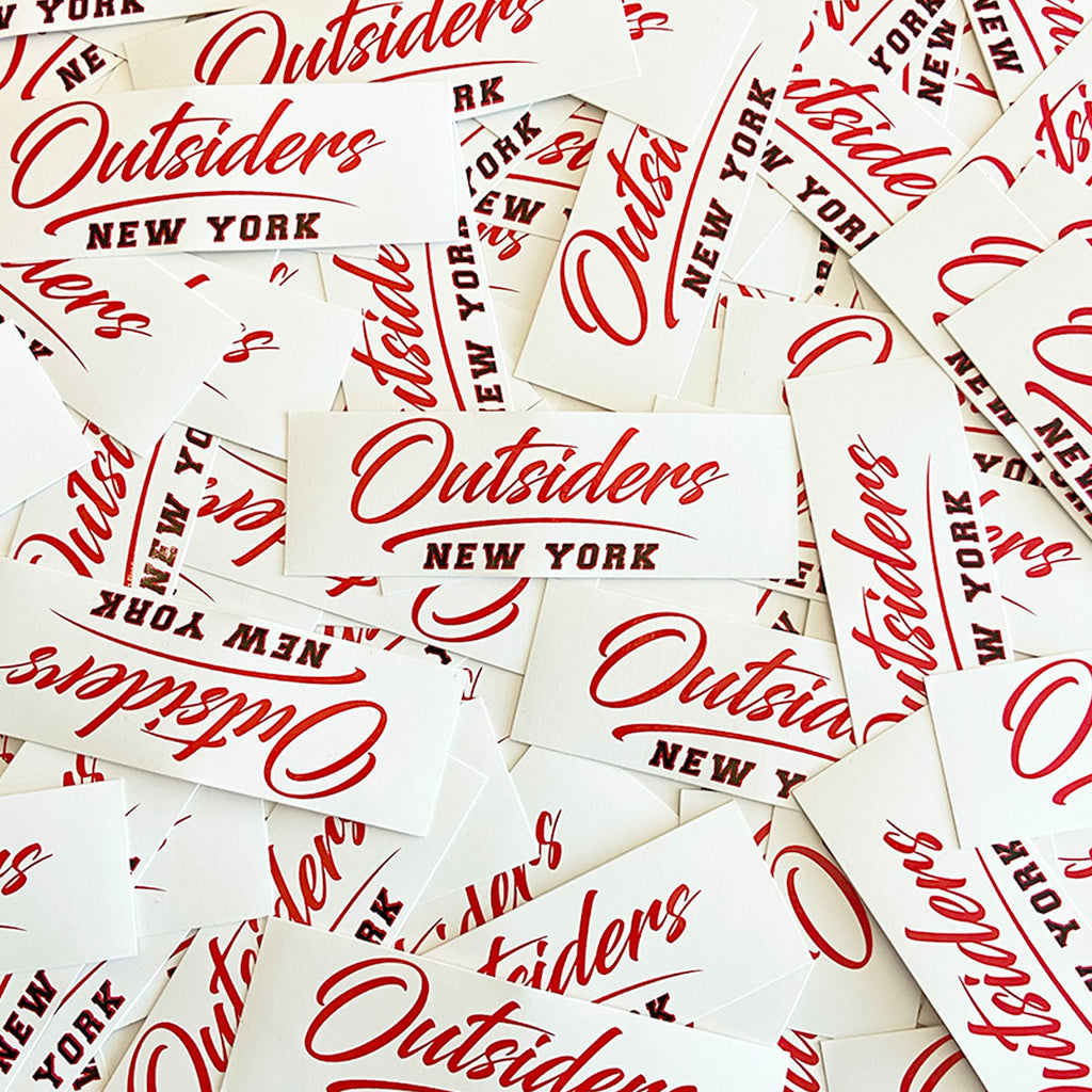 Outsiders Sticker Pack Outsiders Ny
