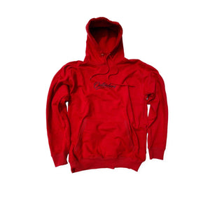 Outsiders Classic Logo Hoodie - Varsity Red / Black