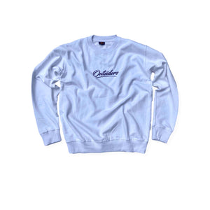 Outsiders Classic Logo Crewneck - White / Purple